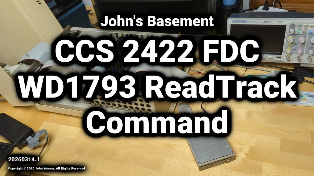 California Computer Systems 2422 FDC Card - WD1793 ReadTrack Command
