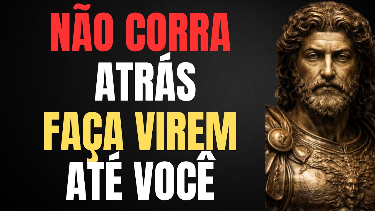 RELAXE E TUDO VIRÁ ATÉ VOCÊ | O PODER DE PARAR DE CORRER ATRÁS | ESTOICISMO | SABEDORIA ESTOICA