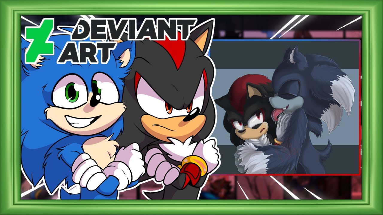Movie Sonic & Shadow Visit Deviant Art - WEREHOG LOVE?!?