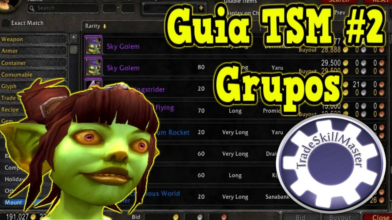 Guia TSM4 #2 - Grupos  ● WoW Batalla por Azeroth