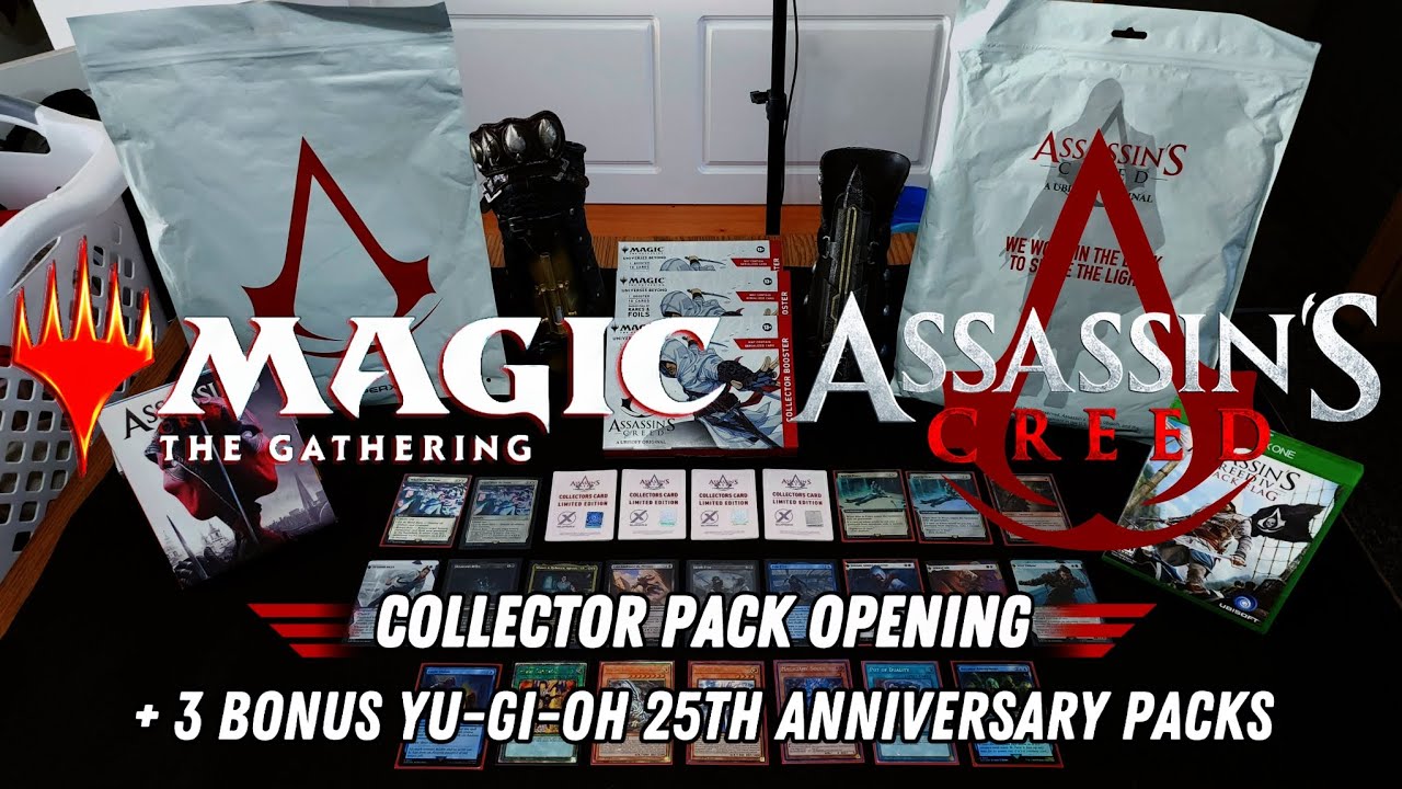 Magic The Gathering X Assassin's Creed Collector Pack Opening #MTG #AssassinsCreed #TCG