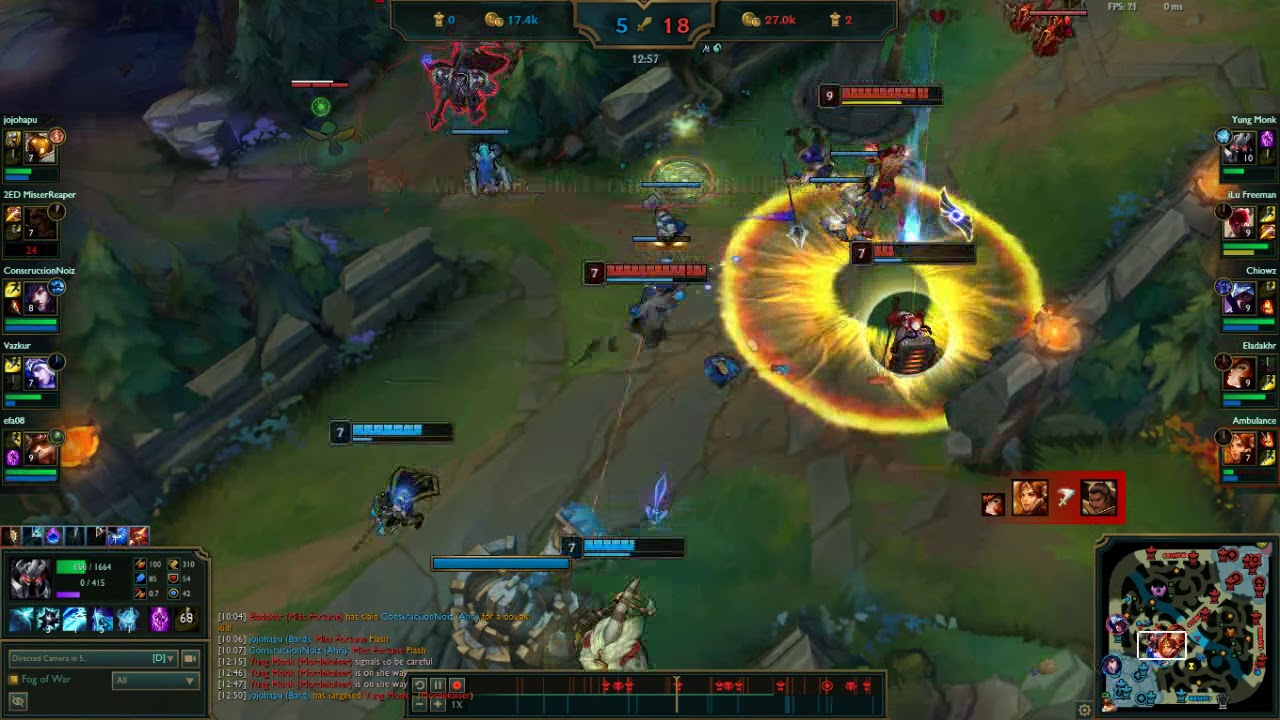 Protobelt into Arcane Comet into kill