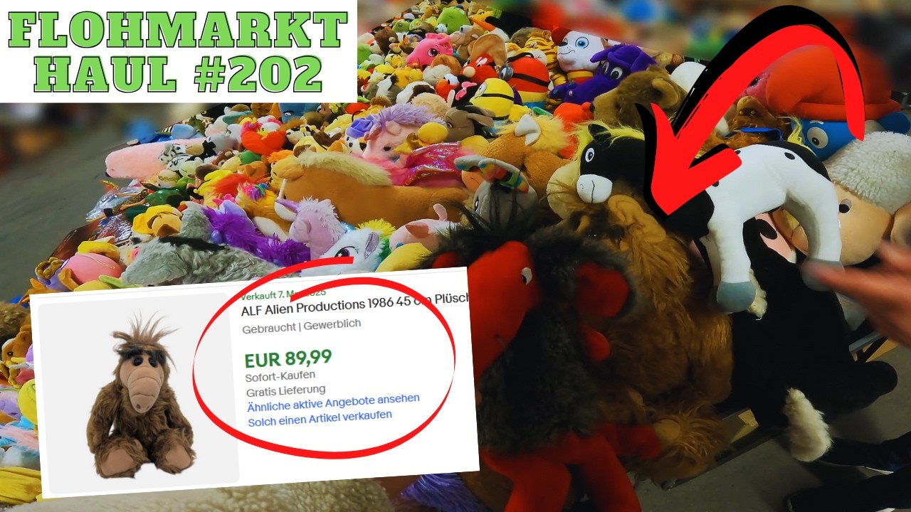 Mal wieder GÜNSTIG NINTENDO aufgekauft! Flohmarkt eskaliert! Pokemon, Alf & Co. waren auch dabei