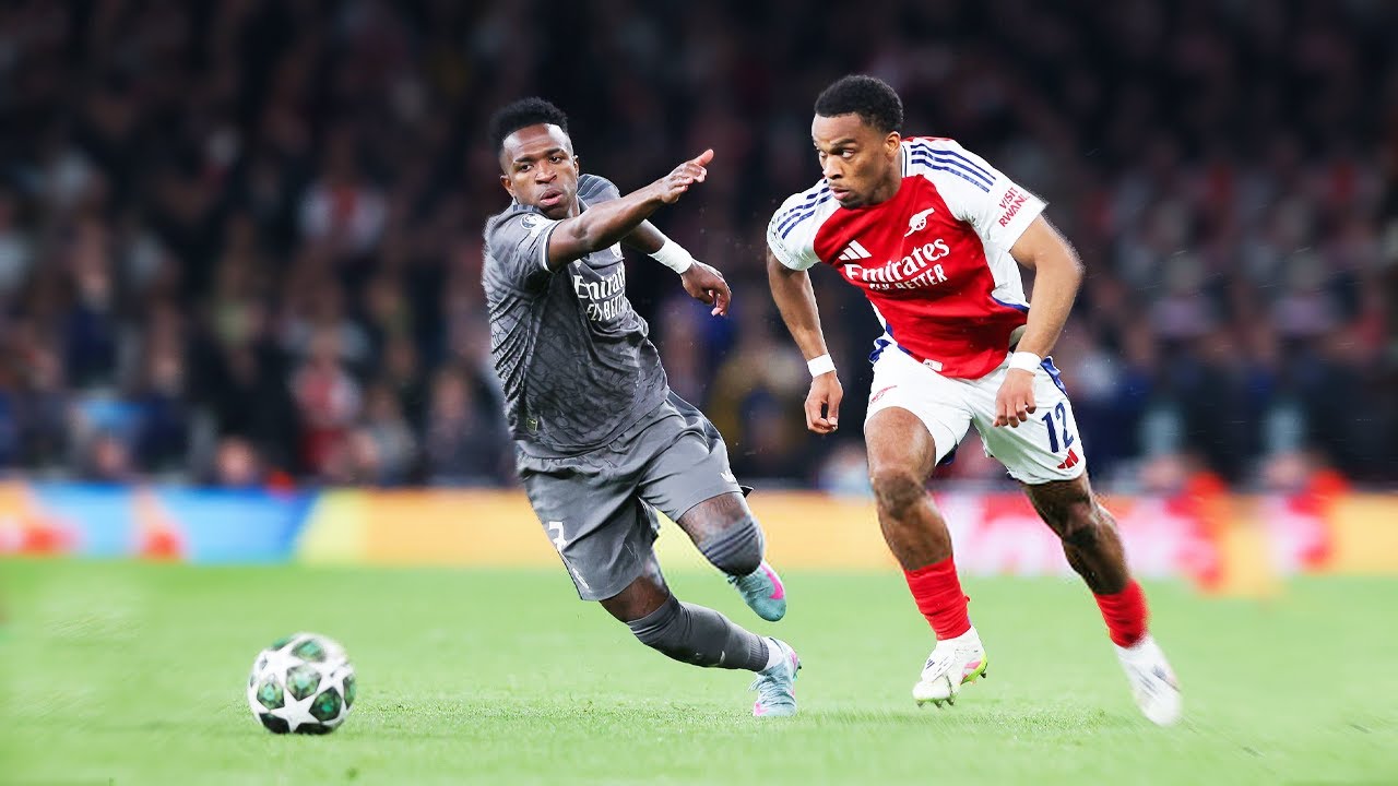 Jurrien Timber POCKETED Vinicius Jr!  🔥