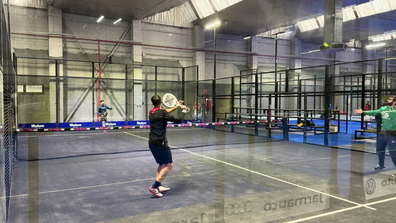 Partido playtomic 3 jugadores nivel 6 y yo 🔥#padel 