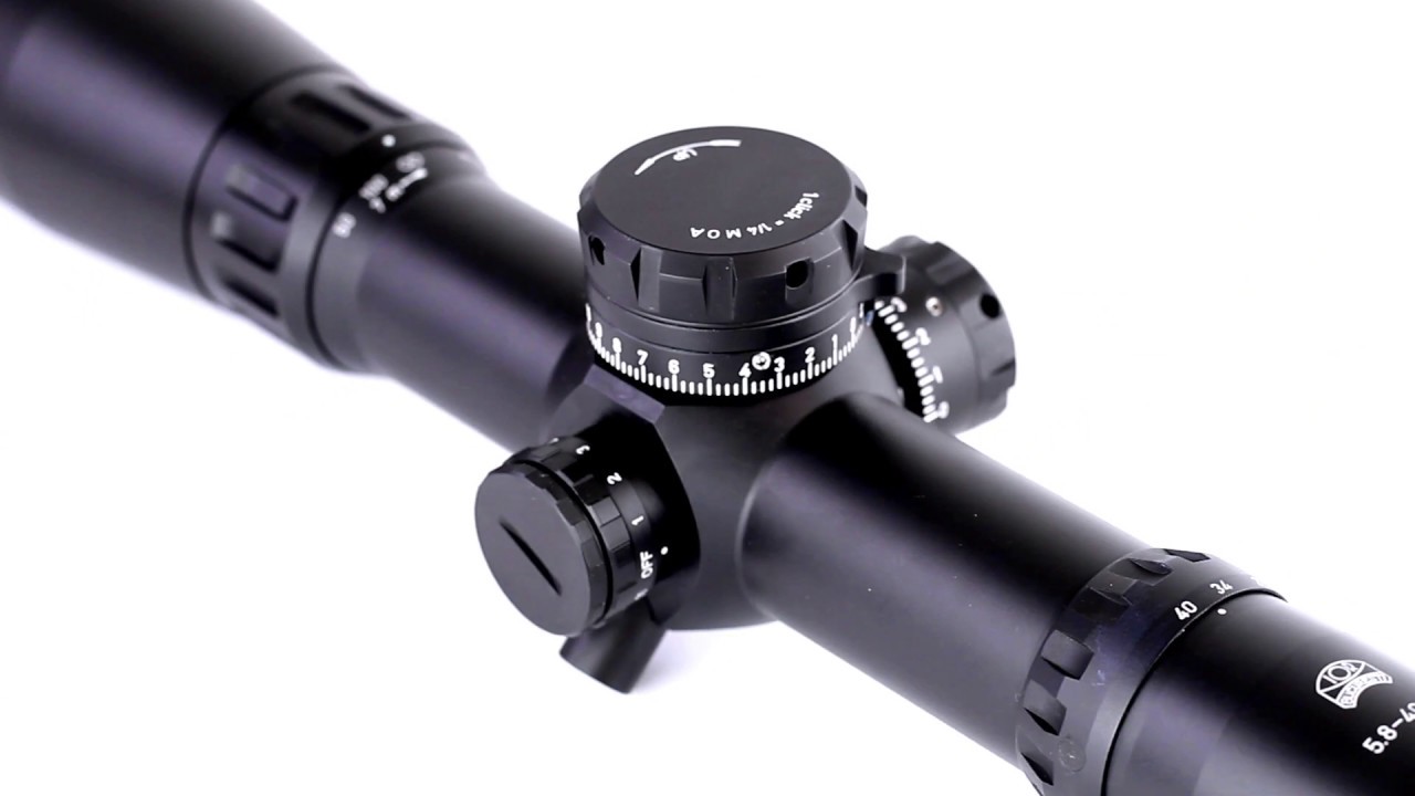 IOR Crusader 5.8-40X56 FFP 40mm Illuminated MOA Rifle Scope