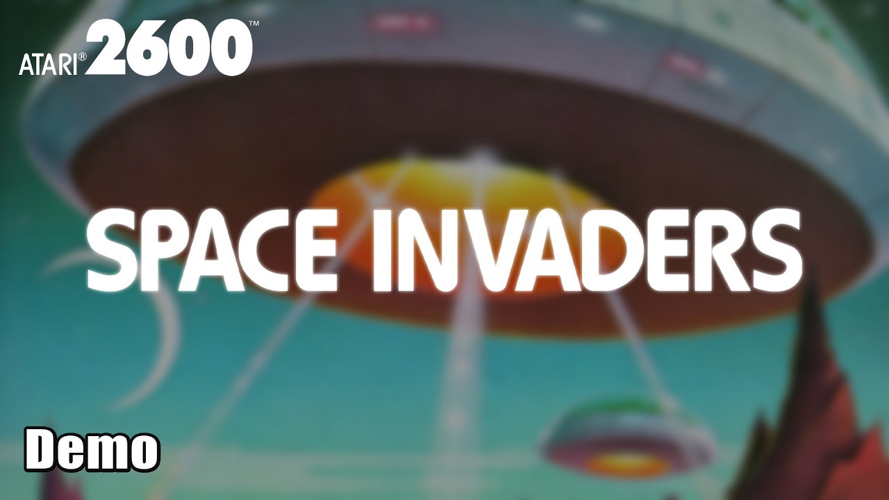 Давайте поиграем в Space Invaders | Демоверсия | Atari 2600 - NR