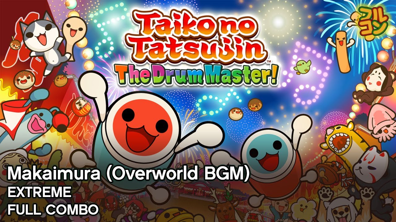 【Taiko no Tatsujin: The Drum Master!】Makaimura (Overworld BGM) (KB Cam) Extreme Full Combo