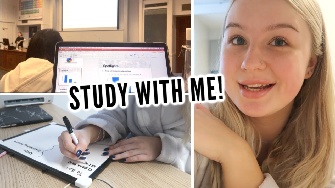 STUDY WITH ME /DAY IN THE LIFE AT UNIVERSITY! ad