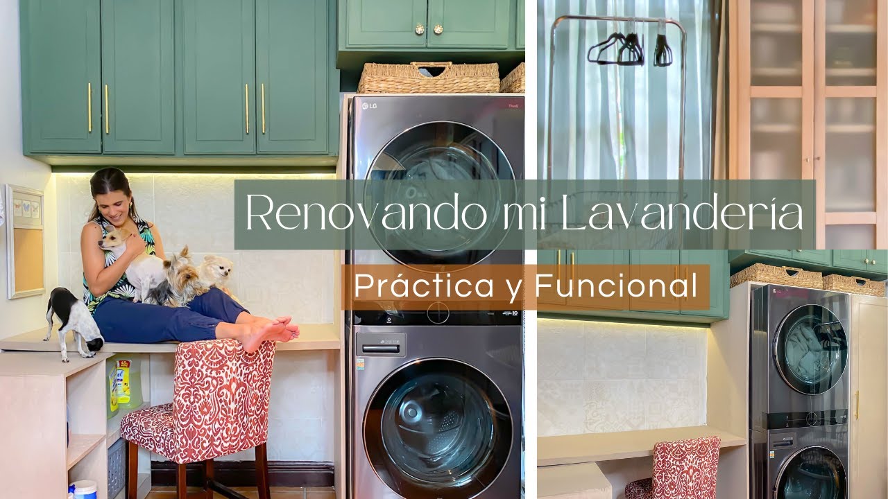 Transformación TOTAL: Renovando mi Lavandería | Makeover #diseñodeinteriores