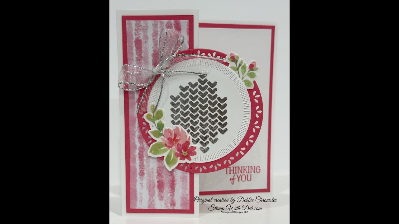 Metallic Textures Rub On Card