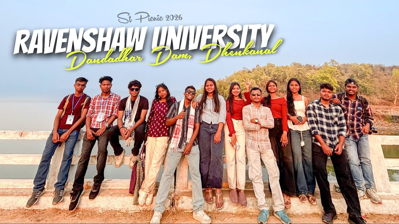Ravenshaw University ST Picnic 2026 💗|The Last St Picnic? |Dandadhar Dam | Gopu_Creation_