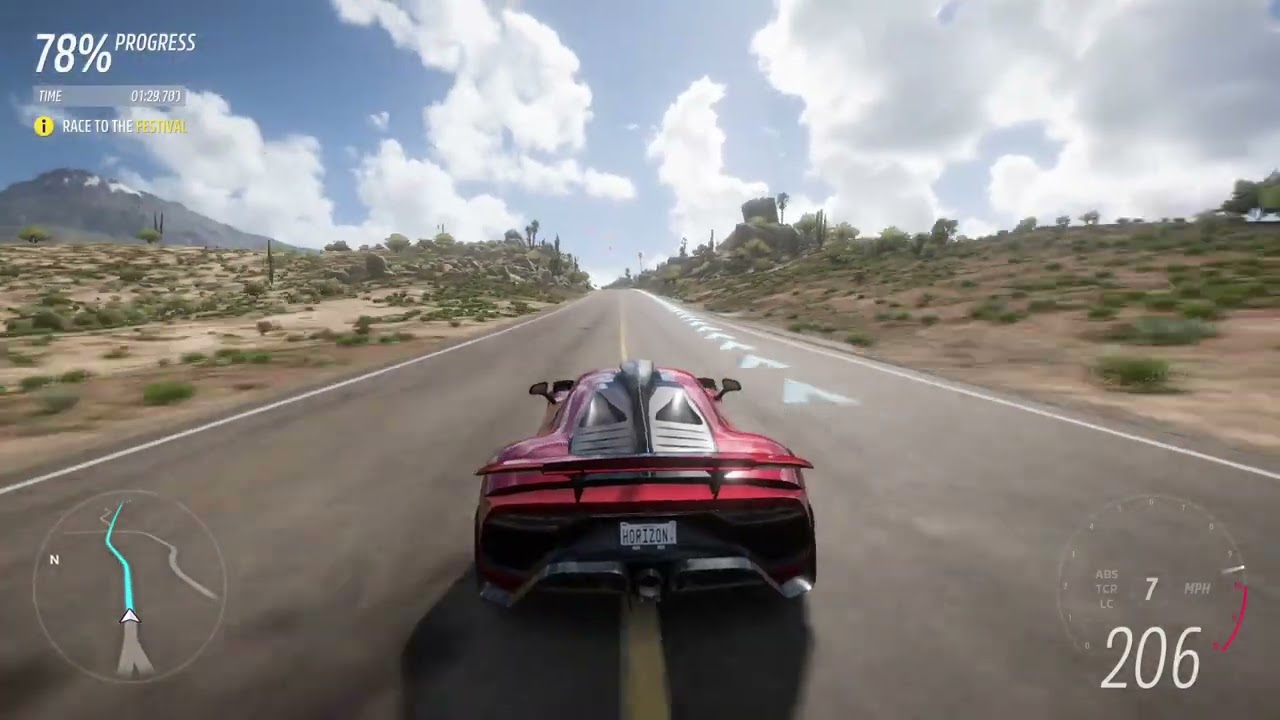 Forza horizon 5 gameplay in Asus ROG ally