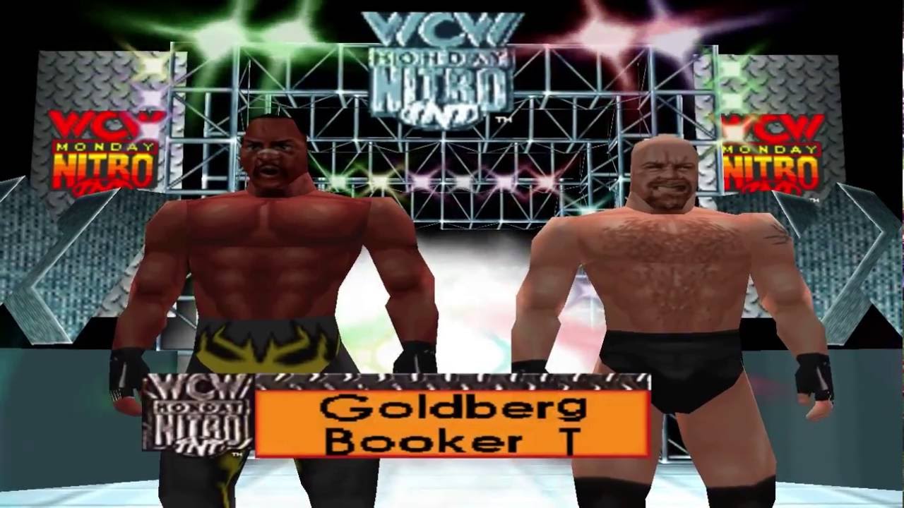 WCW/NWO Revenge - Tag Team Championship - Goldberg & Booker T (Nintendo 64)