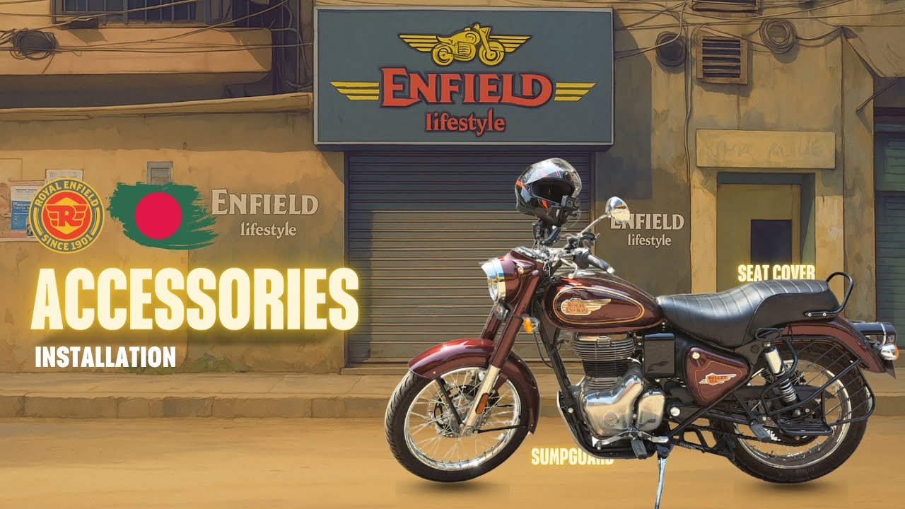 Found the BEST Seat Cover for Royal Enfield Bullet 350 | Enfield Lifestyle Bangladesh