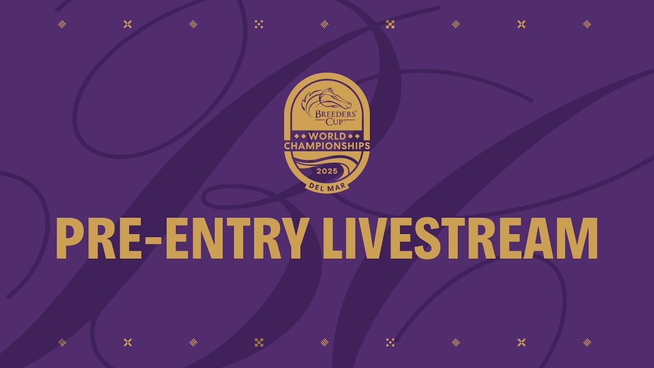 The 2025 Breeders&rsquo; Cup Pre-Entry Announcement Live from FanDuel TV