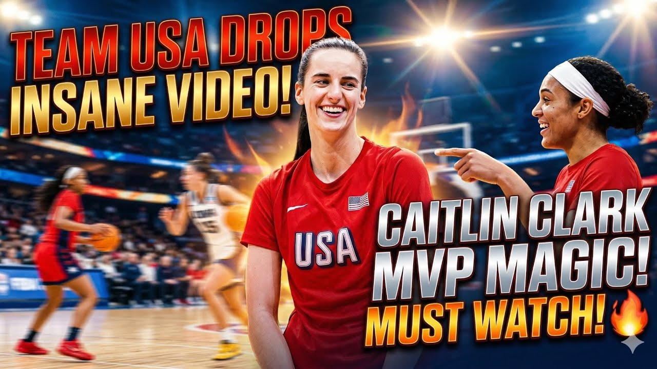 Caitlin Clark GOES CRAZY IN NEW TEAM USA UNSEEN FOOTAGE!