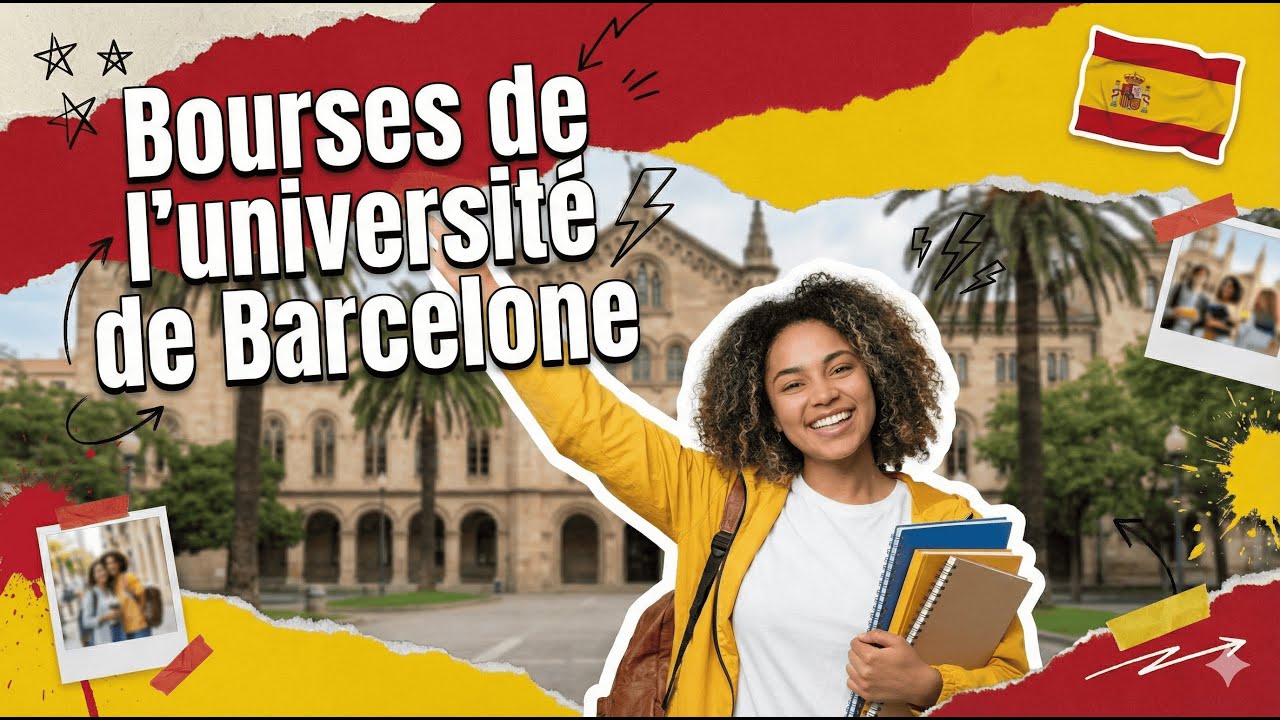 Bourses de l&rsquo;universit&eacute; de Barcelone - Espagne