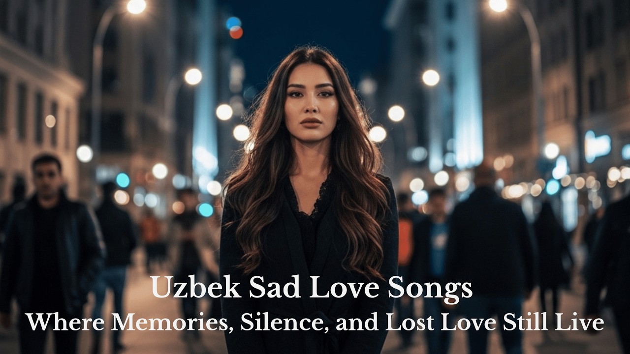 Uzbek Heartbreak Love Songs — Jimjit Tunlarda Yuragim Seni Izlaydi | Sad Uzbekistan Pop Love Song