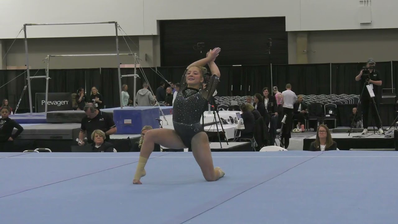 Avery Moll  - Floor Exercise  - 2025 Winter Cup -  Senior Women