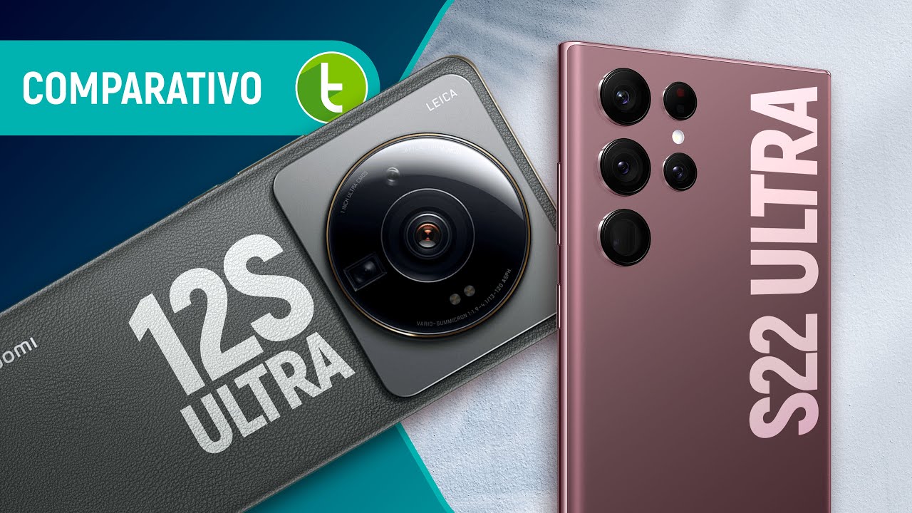 XIAOMI 12S ULTRA vs GALAXY S22 ULTRA: DUELO de TOPS é vencido por chinês ou coreano? | Comparativo