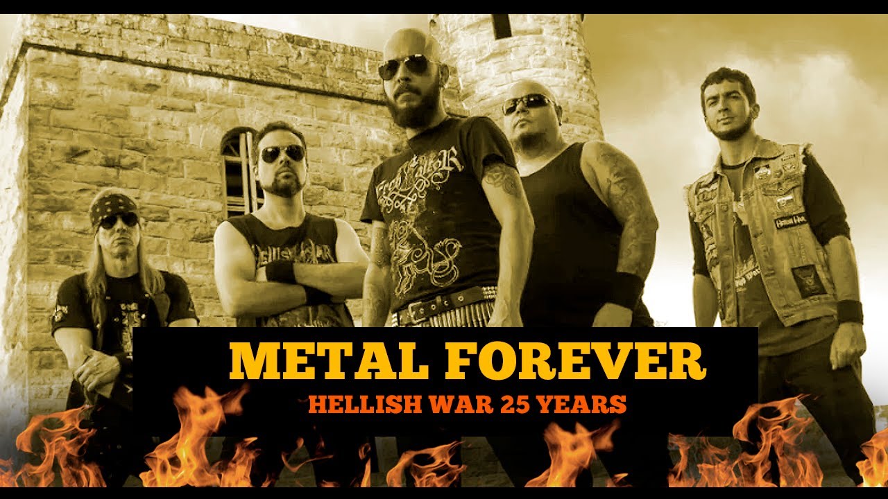 HELLISH WAR - Metal Forever (with lyrics)