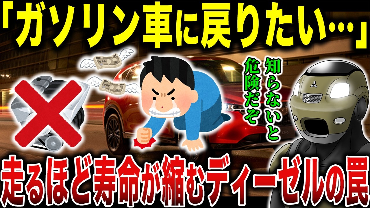 ディーゼル車購入で地獄確定&hellip;&ldquo;知らずに買った人&rdquo;の末路が想像以上にヤバい