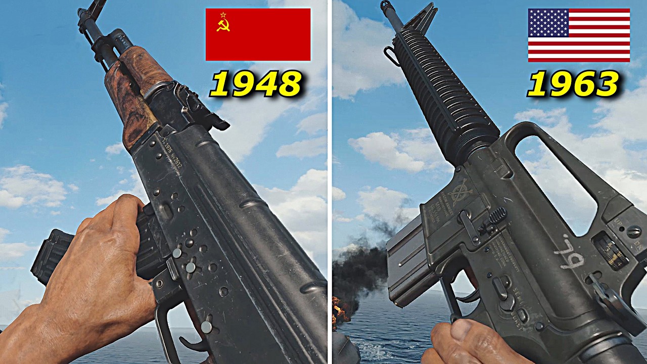 Call of Duty: Cold War — происхождение и дата создания всего оружия