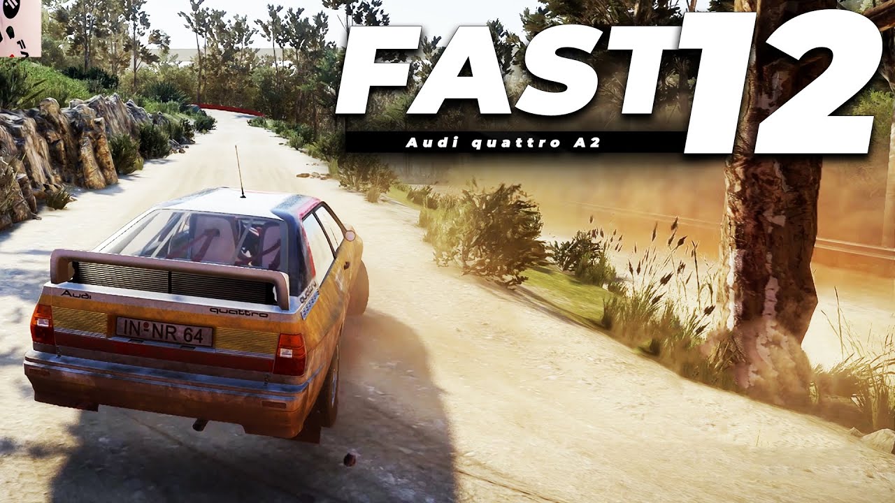 Fast 12 - Audi quattro A2 in Portugal - Felgueiras reverse - Chase cam