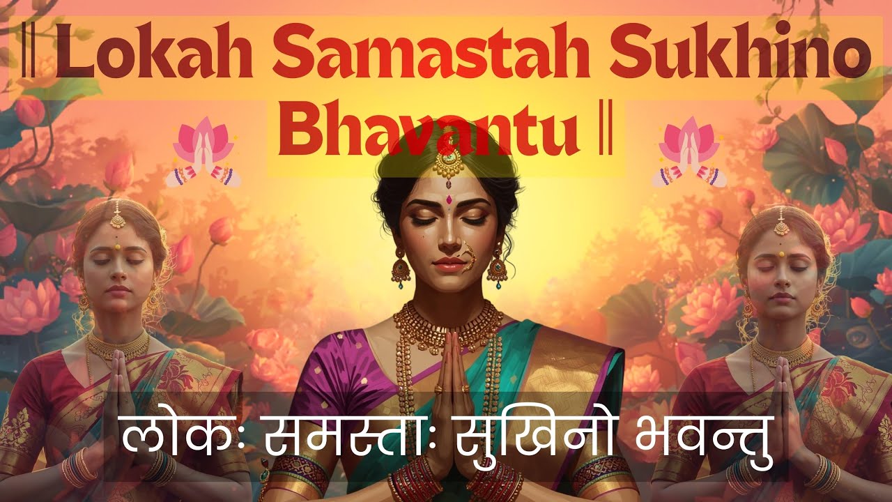 अत्यधिक मीठा 2026 | लोकः समस्ताः सुखिनो भवन्तु | Lokah Samastah Sukhino Bhavantu Mantra | #bhajan