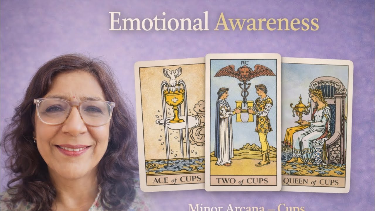 DAY 13 - The Suit of Cups | Emotions & Connection- Minor Arcana ( Part 1 )