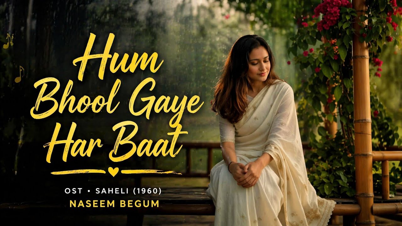 Hum Bhool Gaye Har Baat (Magar Tera Pyar Nahin Bhoolay) | Classic Urdu Song | Saheli Song