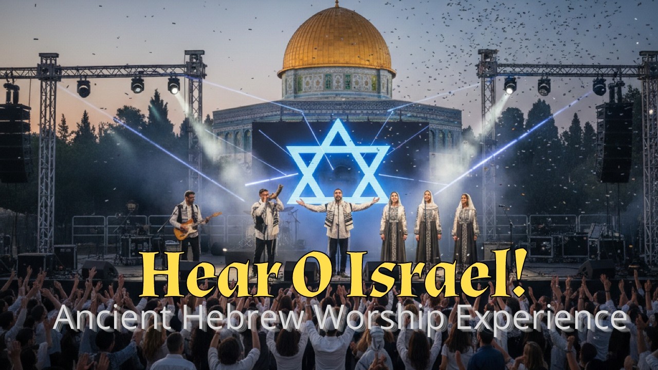 Hear O Israel SHALOM TO YOU | Ancient Hebrew Worship Experience | deep hebrew worship | HOLY ADONAI