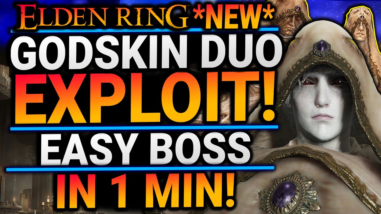 Elden Ring &mdash; НОВЫЙ сыр Godskin Duo! 300 тыс. рун за 1 минуту! Пропускайте баг с боссом! ПОСЛЕ ОБНОВЛЕНИЯ! Лёгкая руна!