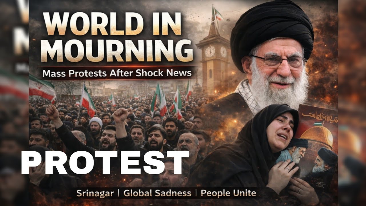 WORLD SHOCKED | Massive Protests Erupt After Breaking News | Srinagar Reacts