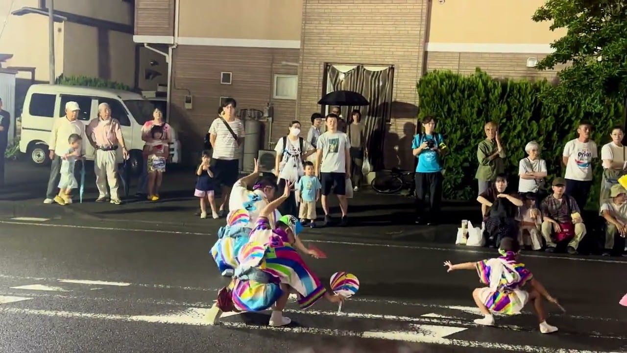 開成阿波踊り2025☆ちどり連☆厚木基地☆海上自衛隊☆2025.09.13☆#開成阿波踊り #開成町#阿波踊り#ちどり連 #陸上自衛隊 #自衛隊