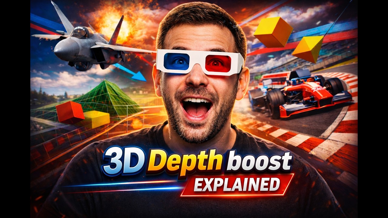 Как работает усиление глубины 3D в VR | Объяснение стереопроекции
