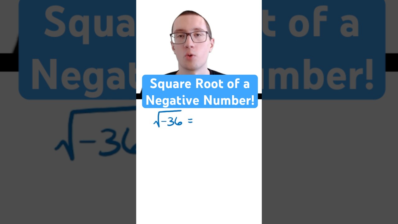 Find the Square Root of a Negative Number!