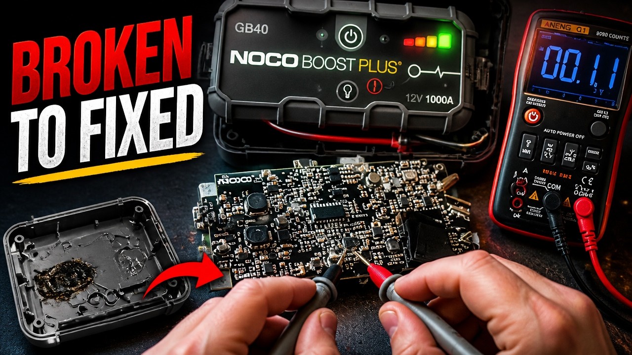Buy It, Fix It, Flip It  Noco GB40 Charge Chip Repair