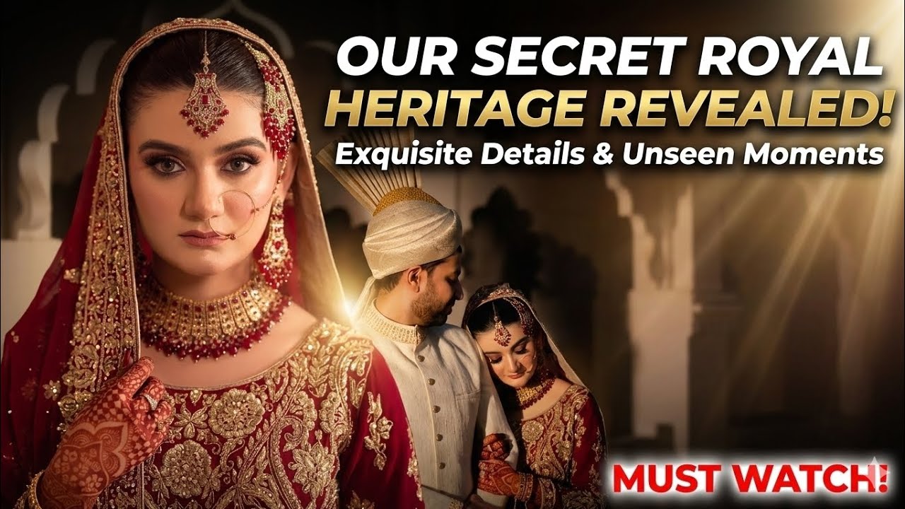 Royal Pakistani Wedding Highlights 2026 | Hamza & Kainat Barat Lahore 💍#CinematicWedding