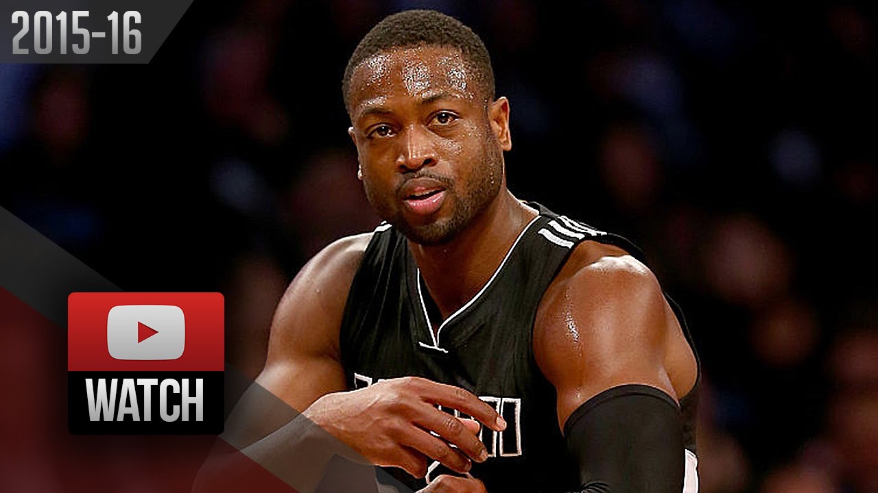 Dwyane Wade Full Highlights at Nets (2015.12.16) - 28 Pts, Taking Over!