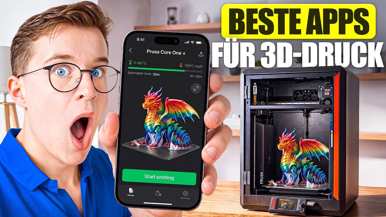 Die 10 BESTEN Apps f&uuml;r deinen 3D-Drucker (fast alle kostenlos!)