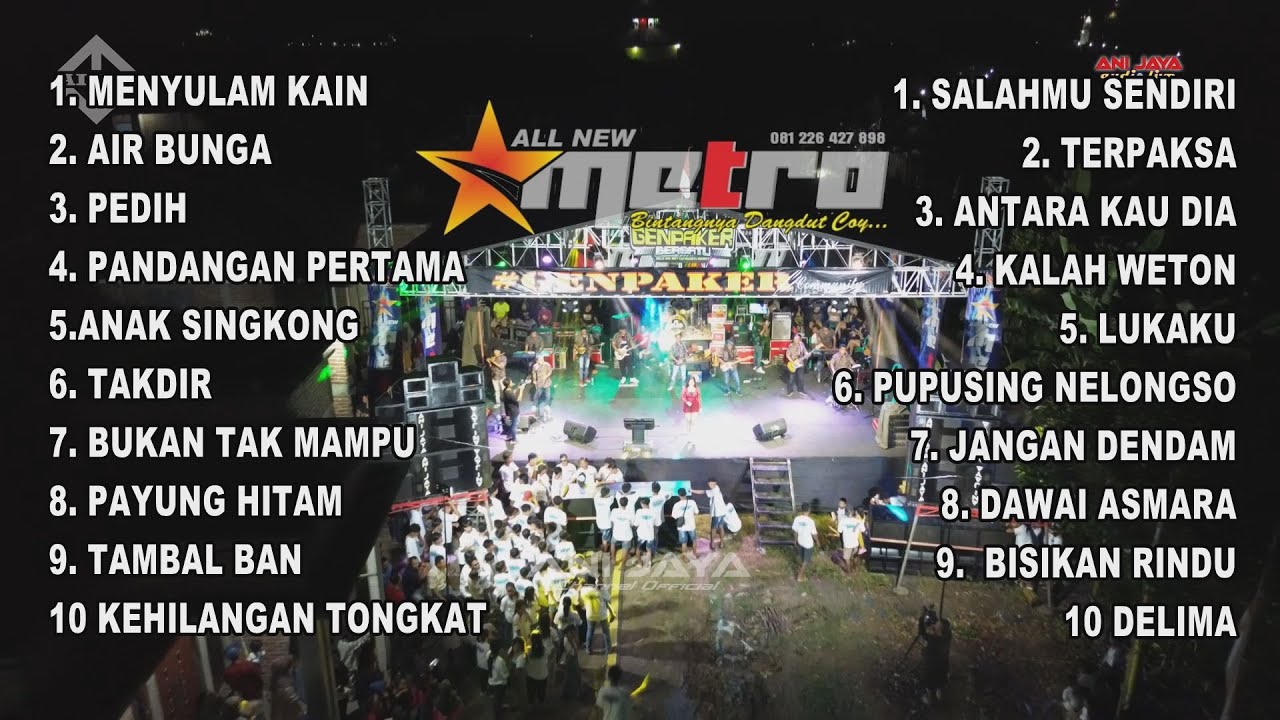 FULL ALBUM ALL NEW METRO PEMUDA GEN PAKER // ANIJAYA AUDIO // AIRIN DIGIMEDIA  8 APRIL 2025