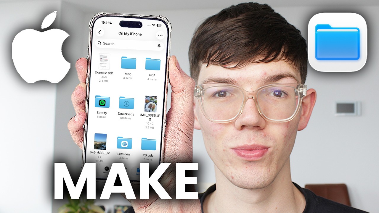 How To Make A File On iPhone - Tutorial