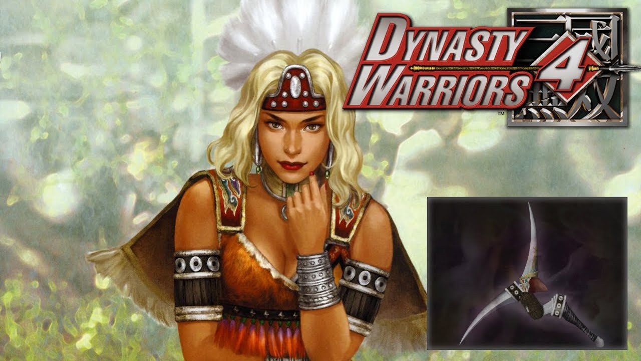 Чжу Жун — оружие 10-го уровня | Dynasty Warriors 4 (4K, 60 кадров в секунду)
