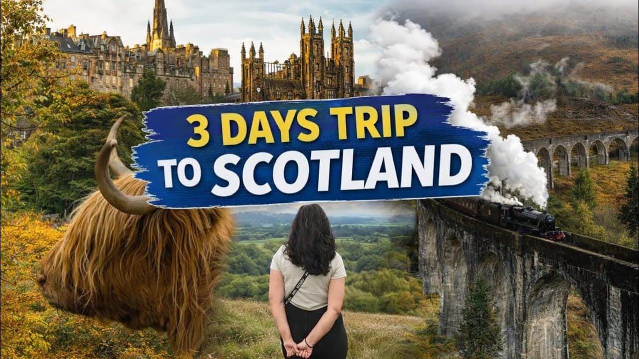 Our 3 days Trip to Scotland 🏴󠁧󠁢󠁳󠁣󠁴󠁿 #viral #travel #scotland 