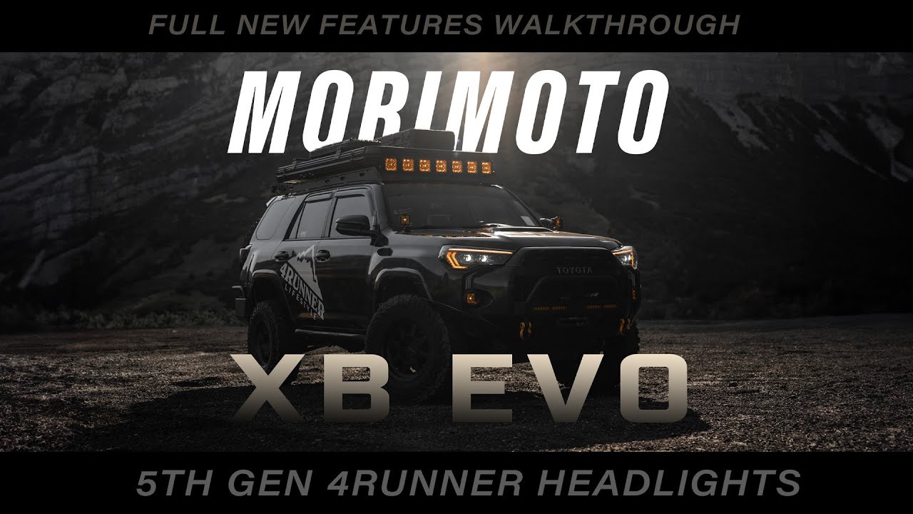 НОВЫЕ фары Morimoto XB EVO // для Toyota 4Runner 5-го поколения