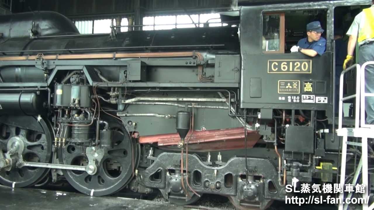 C61 20 高崎機関区点検出庫～旧型客車連結～快速SLC61復活号