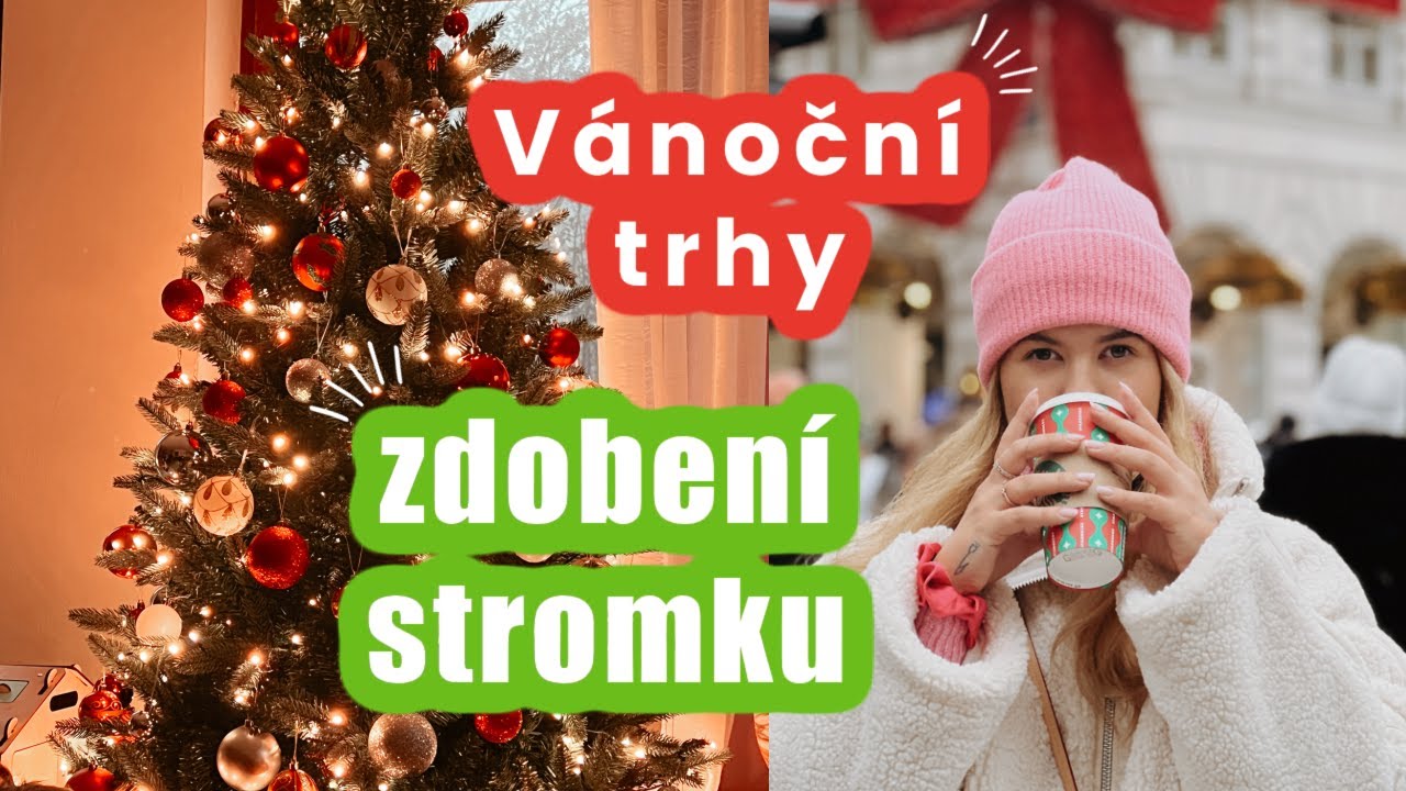Vánoční trhy ve Vídni, Zdobíme stromeček ! 🎄🎅🏼 VLOGMAS