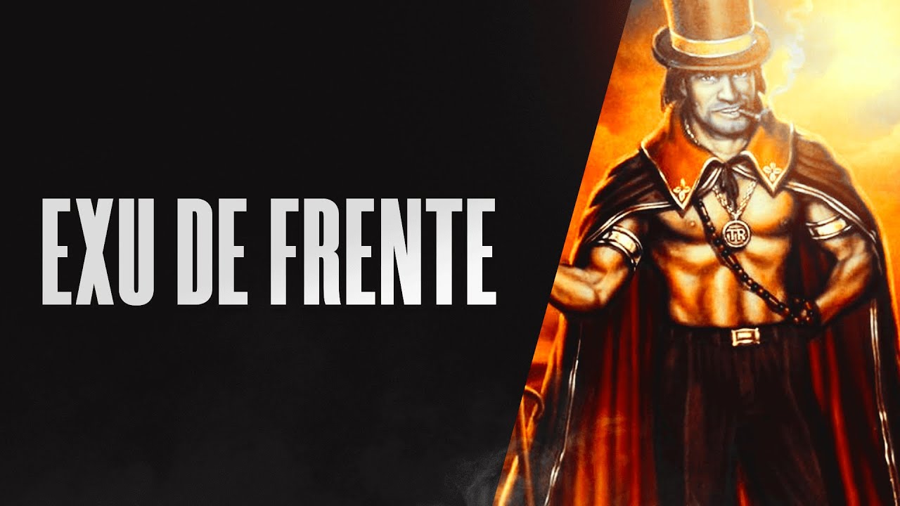 Exu de frente na Umbanda